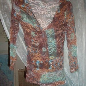 Lisa D Lace Shirt